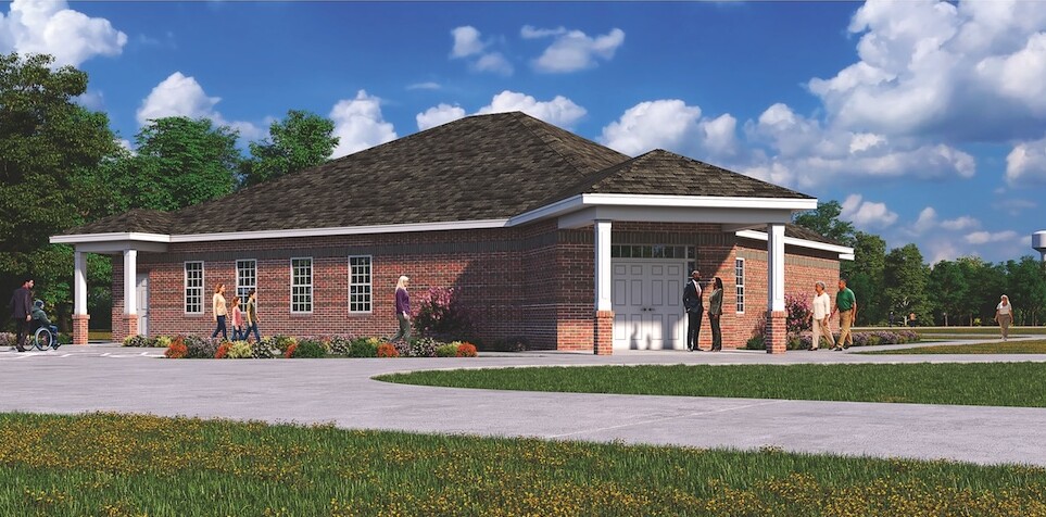 Community Center Rendering 1